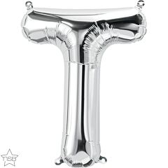 16" Northstar Silver Letter T