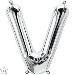 16" Northstar Silver Letter V