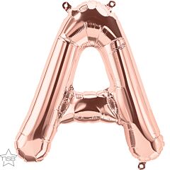 16" Northstar Rose Gold Letter A