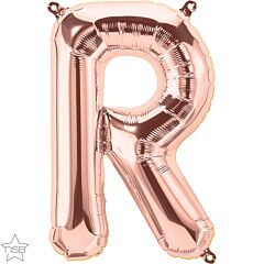 16" Northstar Rose Gold Letter R