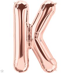 34" Northstar Rose Gold Letter K