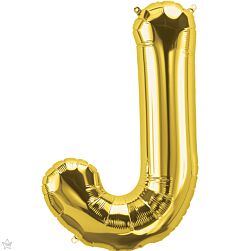 34" Northstar Gold Letter J
