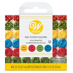 Gel Food Color Set, 4ct