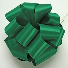 Double Face Satin 50yd No9 - Emerald