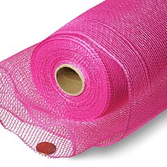 21" x 10 yd Mesh - Hot Pink