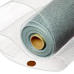 21" X 10 Yd Mesh Silver