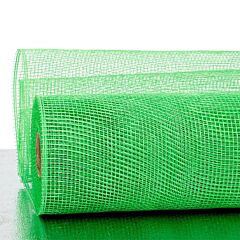 10" x 10yd Floral Mesh - Apple Green