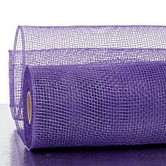 10" x 10yd Floral Mesh - Purple