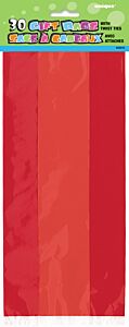 Cello Bag - Ruby Red 30Ct