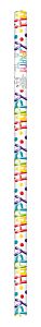 Roll Wrap - Colorful Birthday