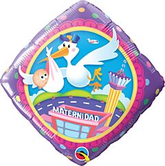 18" Maternidad Stork Delivery