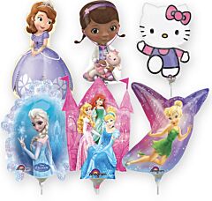 14" Air Filled Assortment - Licensed Girl