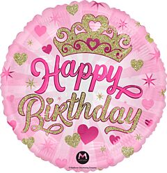 17" Happy Bithday Princess