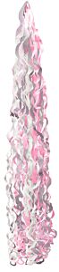 34" Twirlz Tail Medium Pink