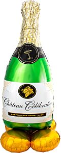 60" Bubbly Wine Bottle Airloonz