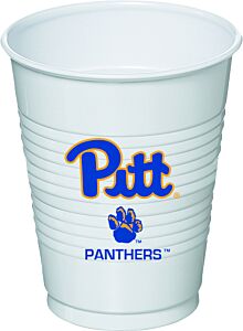 University of Pittsburgh - 16 oz Plastic Cup 8Ct