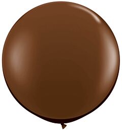 3' Qualatex Chocolate Brown Latex