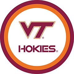Virginia Tech - 9" Paper Plate 10ct