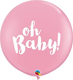 36" Oh Baby Latex - Pink