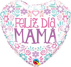 18" Feliz Dia Mama Pastel Color