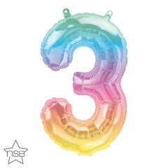 16" Northstar Ombre Number 3