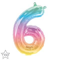 16" Northstar Ombre Number 6