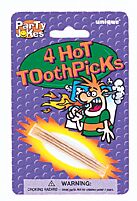 Party Joke - Hot Toothpicks - 4Ct