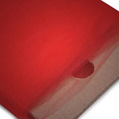 52" X 40 yds Red Tulle Bolt