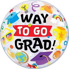 22" Way To Go Grad Everything Bubble