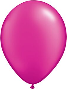 5" Qualatex Pearl Magenta Latex