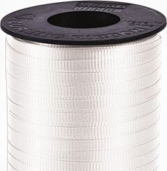 3/16"x500yd Crimped Ribbon - White