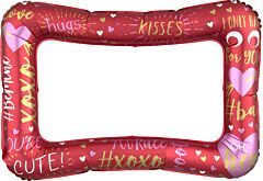 23" Valentine Day Selfie Frame