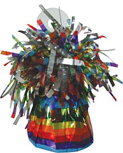 150 G Fringed Foil Weight - Rainbow