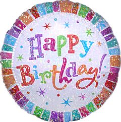 32" Radiant Birthday Holographic