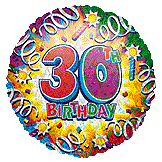 18" Birthday Explosion 30