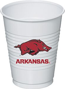 U Of Arkansas - 16 oz Cup 8Ct