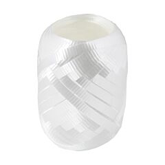 66' Ribbon Egg - White