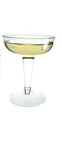 4 oz Champagne Glass 2Pc 20/20