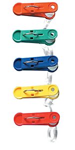 8 Gram Clip n Weight with Ribbon - Primary