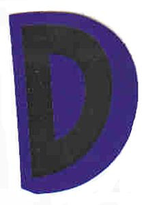 Just Write Expressions Hang Tab Letter D