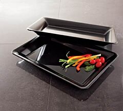 10" X 8 " Rectangle Tray - Black