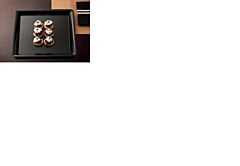 18x18" Square Tray - Black