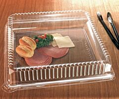 18x18" Square Dome Lid Pet