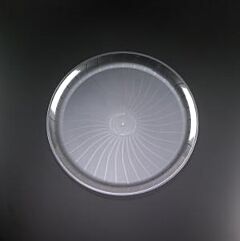 16" Round Party Tray - Clear