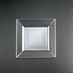 6.5" Square Plate-Clear 12/10
