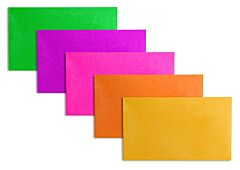 Envelopes - 4.5" X 2.5" - Assorted Colors
