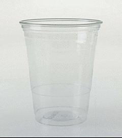 16 oz PET Plastic Cup - Clear 20/50