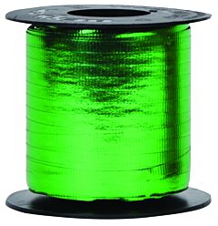 3/16"x250yd Crimped Glitter Ribbon - Emerald Green