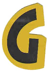 Just Write Expressions Hang Tab Letter G