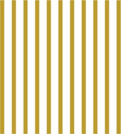 Cello Lunch Bag-Gold Stripe 10Ct